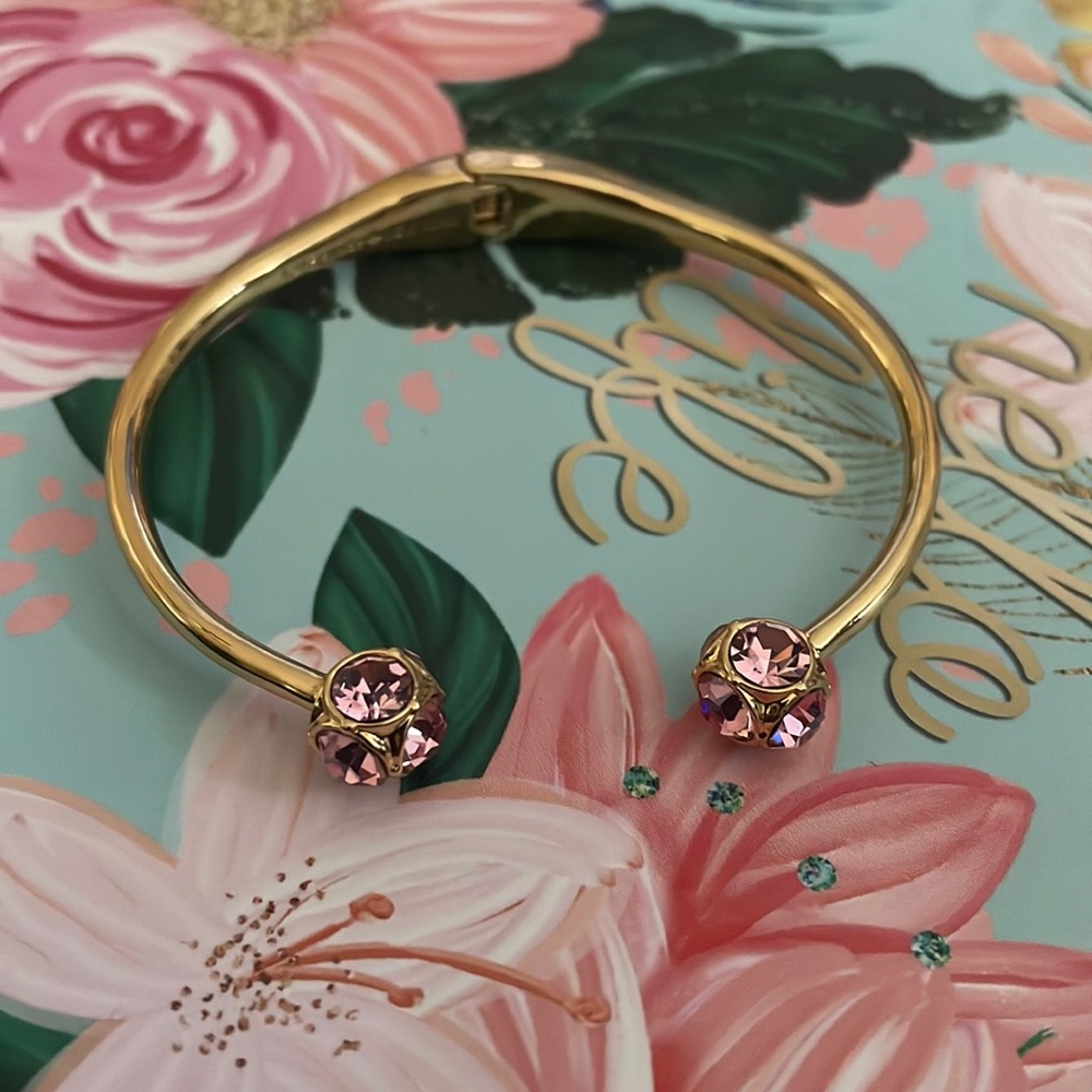 Authentic lady marmalade kate spade cuff (pink) bracelet
